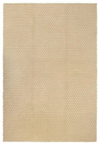 vidaXL Tapete retangular natural 160x230 cm algodão