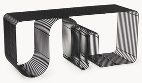 Banco de metal Curva