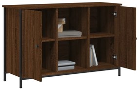Móvel de TV 100x35x65 cm derivados de madeira carvalho castanho
