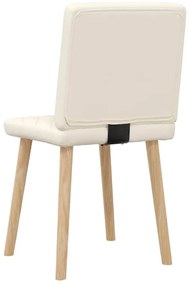 Cadeiras de jantar 2 pcs linho