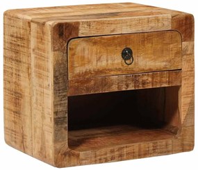 vidaXL Armário de Cama Montado na Parede Castanho 40 x 30 x 36 cm