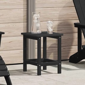 Mesa Lateral Adirondack Preto 38x38x45 cm HDPE