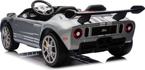 Carro elétrico para Crianças 24V 4x4 Ford GT Rodas Espuma EVA, assento couro ecológico Cinzento