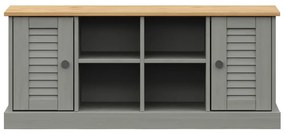Sapateira VIGO 106x35x45 cm madeira de pinho maciça cinzento