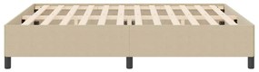 Base de Cama vidaXL Verde Claro Cinza 180x200 cm Tecido Canelado