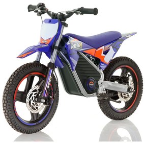 Mini moto elétrica para crianças Minicross electrica 350W 14/14" Warrior MX-E350 Azul