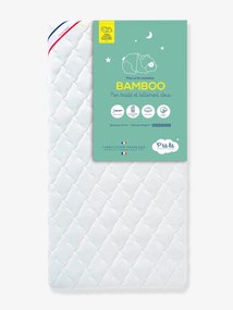 Agora -20%: Colchão Bamboo, para bebé, sem tratamento, capa amovível branco