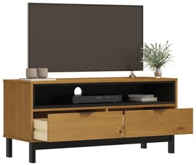 Móvel de TV FLAM 110x40x50 cm madeira de pinho maciça