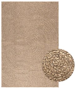 Tapete ZIZUR 120x170 cm aspeto de juta interior e exterior