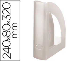 Porta Revistas Plástico Transparente