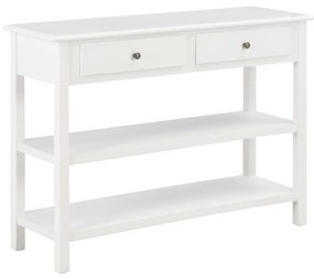vidaXL Aparador 110x35x80 cm MDF branco