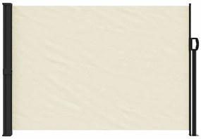 Toldo lateral retrátil 140x500 cm cor creme