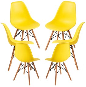 Pack 6 Cadeiras Tower Pro - Amarelo