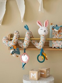 Espiral de atividades RETRO FLOWER   amarelo