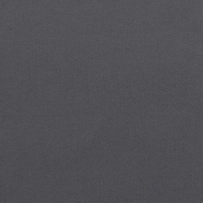 Almofadão para móveis de paletes 120x80x12 cm tecido antracite