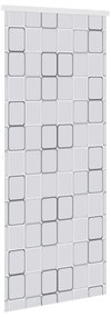 Estore de rolo para o duche 100x240 cm quadrados