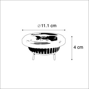 Lâmpada de Refletor LED G53 (AR111) Dimerizável 12W 600lm 2700K