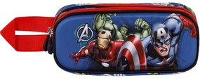 Porta lápis 3D Energy Os Vingadores Avengers Marvel duplo KARACTERMANIA