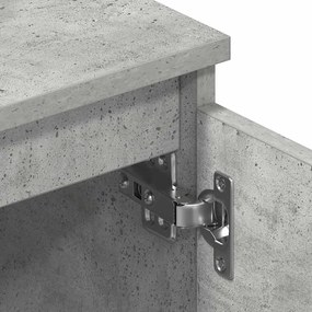 Móvel de TV derivados de madeira cinzento concreto