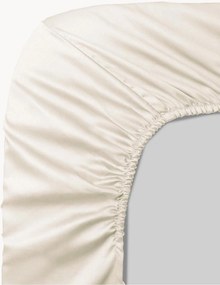 Lençol com elástico em cetim de algodão para boxspring Ava, Alt 50 cm