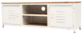 Móvel de TV 120x30x40 cm branco