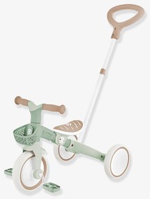 Portador Learning Trike - Triciclo 2 em 1 - Globber azeitona