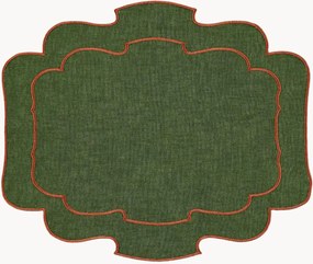 Individual de mesa com bordado Belmonte