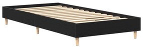 Estrutura de Cama vidaXL 90x190 cm em Madeira de Carvalho Preto