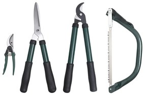 4 pcs conjunto de ferramentas de poda de jardim