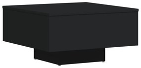 Mesa de centro 60x60x31,5 cm derivados de madeira preto