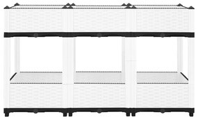 Canteiro elevado 120x40x71 cm polipropileno
