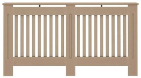 Cobertura de radiador 152x19x81,5 cm MDF