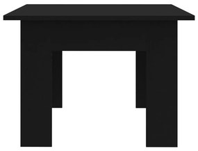 Mesa de centro 100x60x42 cm contraplacado preto