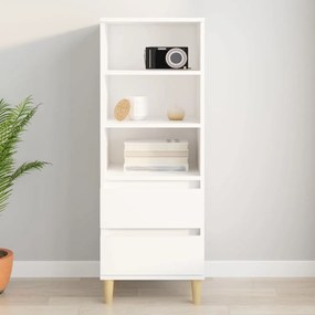 vidaXL Aparador 40x36x110 cm derivados de madeira branco