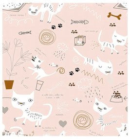Lençol de cima Panzup Gatos 4 230 x 270 cm