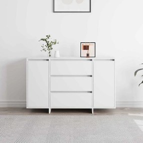 Sideboard Branco 120x41x75 cm Madeira de Engenharia