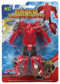Transformers Superwarriors Vermelho