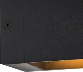 Candeeiro de parede inteligente preto 8 cm c/ Wi-Fi G9 - Transfer