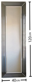 Espelho A302D – Prateado – 40x120 cm