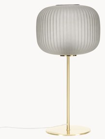 Candeeiro de mesa grande com abajur de vidro Sober