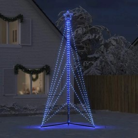 LED Árvore de Natal 615 LEDs Azul 404,5 cm