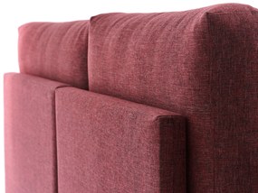 Sofá-Cama de Canto Efsun – Vermelho Claret – 300 x 78 x 202 cm