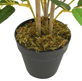 Árvore de bambu artificial 368 folhas 80 cm verde