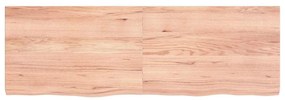 Prateleira de parede 120x40x(2-4) cm carvalho tratado castanho
