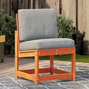 vidaXL Cadeira de jardim 50,5x55x77 cm pinho maciço castanho-mel