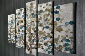 Pintura Decorativa em Tela BC64 – Multicolor – 105 x 70 cm