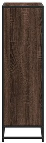 Estante 65,5x33x107,5 cm derivados de madeira carvalho castanho