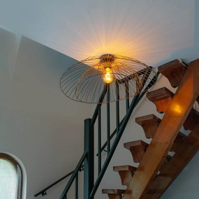 Candeeiro de teto design bronze 45 cm - Pua