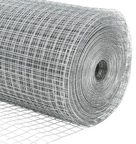 Conjunto de Cerca de Jardim Conjunto de 2 Aço Galvanizado