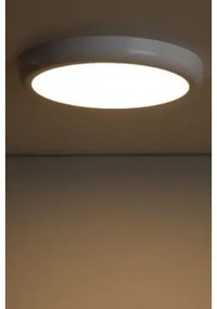 Plafon LED em alumínio Tarik Ø30 cm Branco Cálido - Sklum